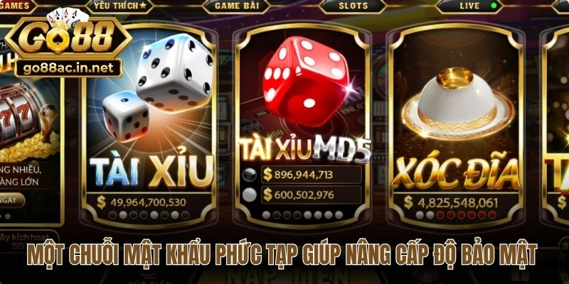 Một chuỗi mật khẩu phức tạp giúp nâng cấp độ bảo mật cho ID